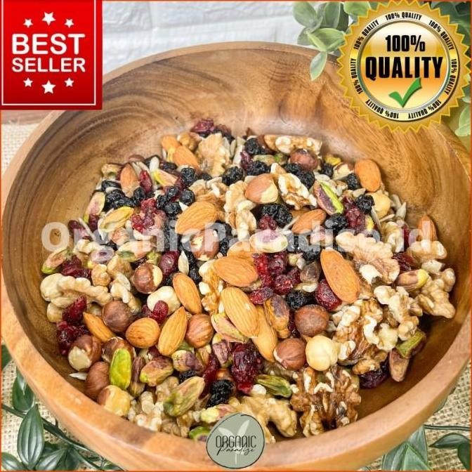

Snack Kacang Mix Variant Joyblend 500 Gram / Trail Mix Nut Joyblend 500 Gram Natural Snacks