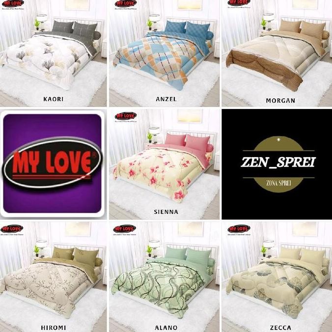 MY LOVE ORIGINAL - Bedcover all new my love 200x220 bedcover only tanpa sprei