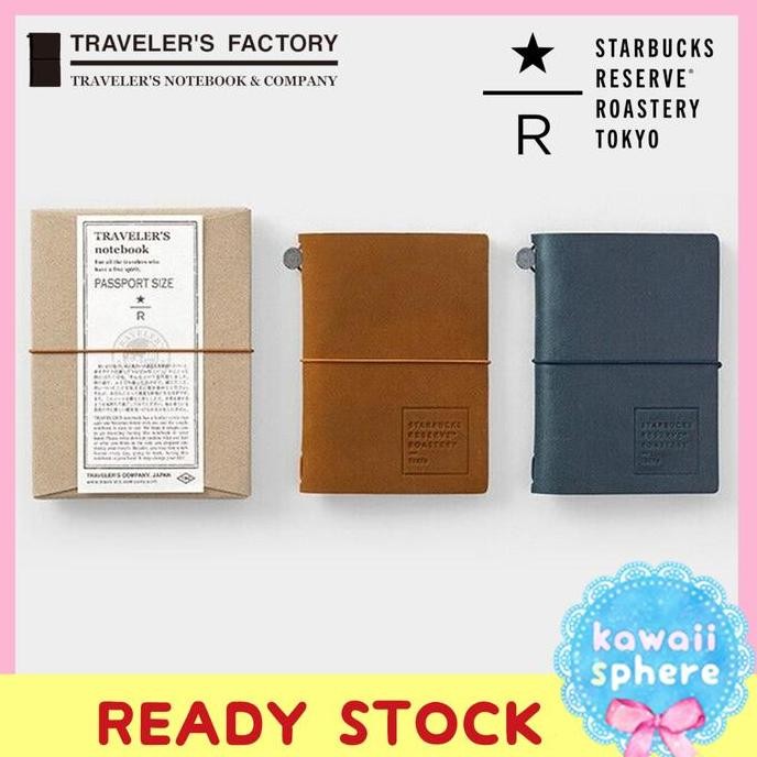 

Traveler'S Notebook Kit Starbucks Reserve Roastery Tokyo Passport Size Co