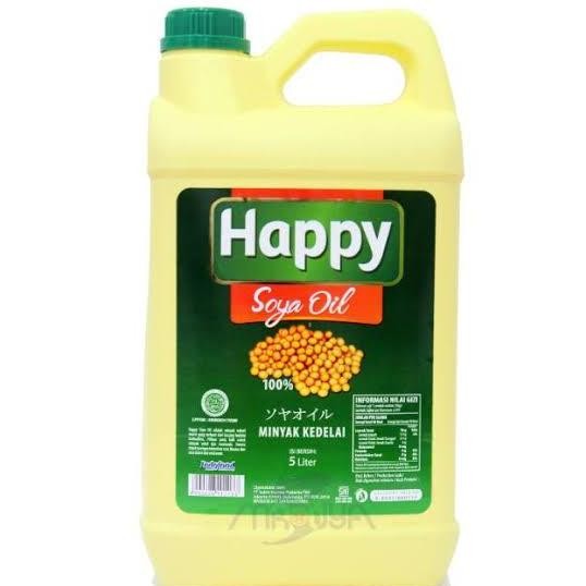 

Minyak Happy Salad Soya 5Liter Jerigen