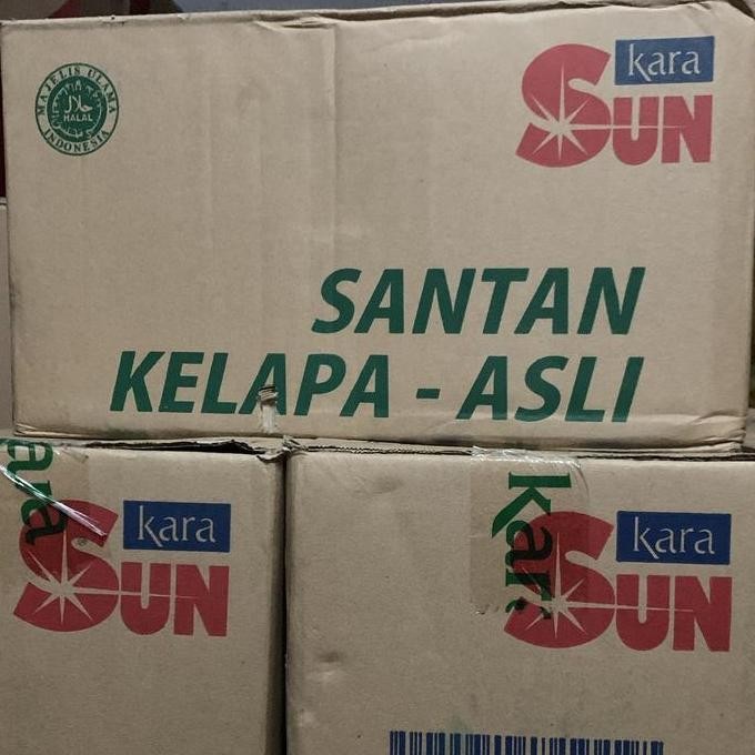 

Sun Kara Santan Kelapa 1000Ml 1 Dus Isi 12 Pcs