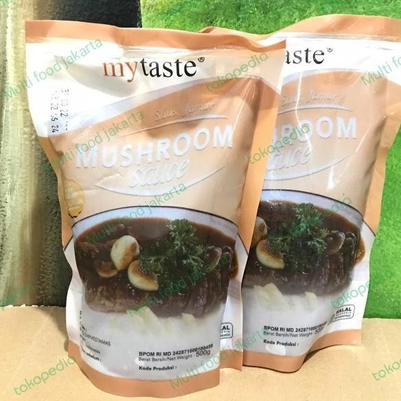 

Saus Mushroom Steak / Saus Bumbu Mushroom My Taste Halal