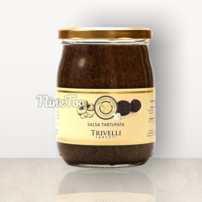 

Black Truffle Sauce Paste Salsa Tartufata Cream Saus Jamur 500Gr