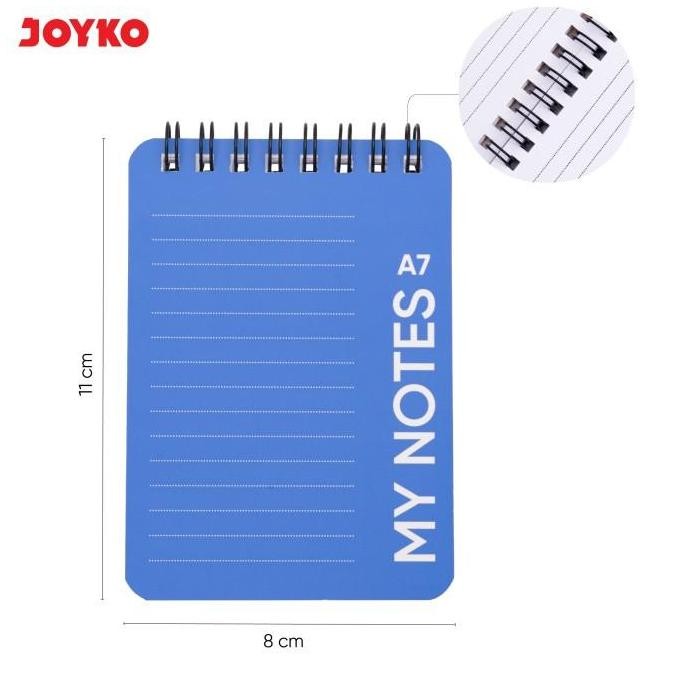 

Ruled Notebook Diary Agenda Buku Catatan Bergaris Joyko Nb-740 A7 Co