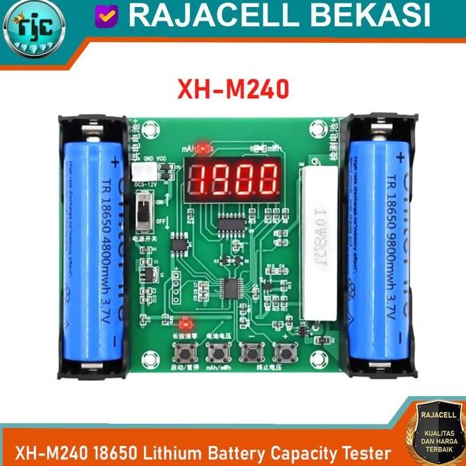 XH-M240 18650 Battery Capacity Meter Alat Ukur Kapasitas Baterai Test Promo