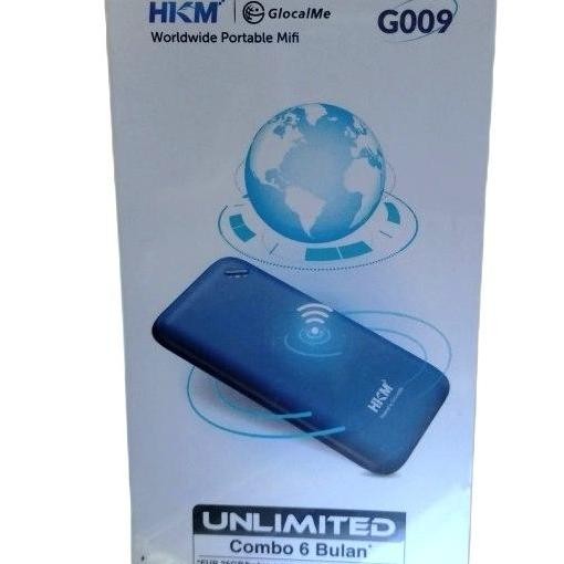 Modem Wifi 4G Glocal Me Hkm G009 Mifi Portable Hkm-G009 New Stok