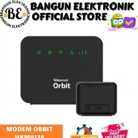 Modem Orbit Star Lite Telkomsel Modem Wifi 4G Hkm 0126 / Hkm0126 New Stok