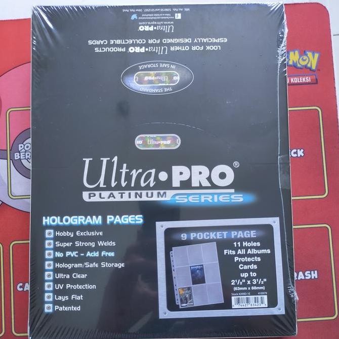 

Ultra Pro Refill Isi Binder 9 Pocket 11 Hole *Isi 100 Halaman Co