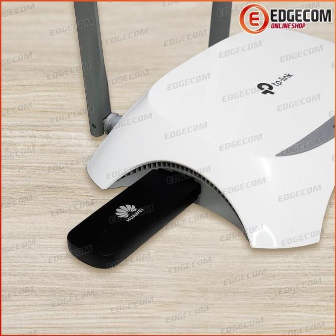 Paketan Tp-Link Tl-Mr3420 + Modem Usb Huawei E3372 4G Lte New Stok