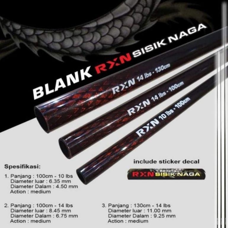 Blank Relix Nusantara Sisik Naga Plus Packing