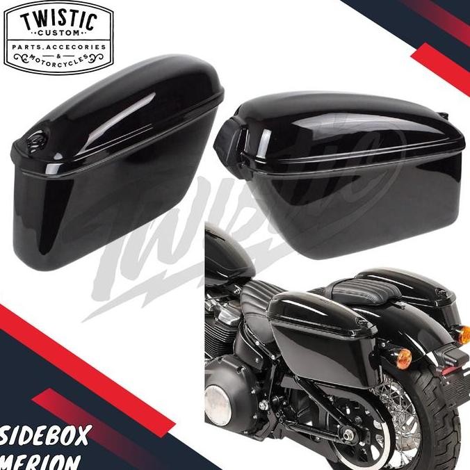 Tersedia Side Box Side Bag Tas Samping Pannier Merion Touring Edition Motor Universal Custom