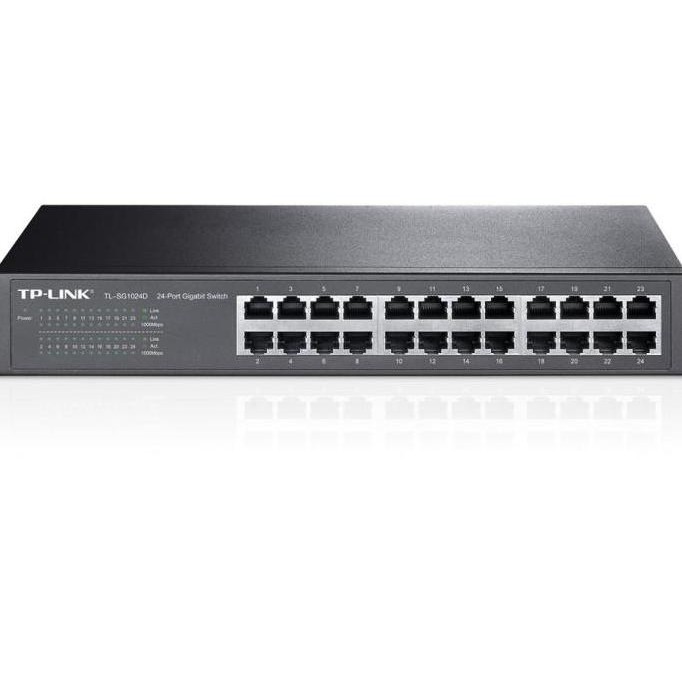 Tplink Switch Hub 24 Port Gigabit Sg1024D New Stok