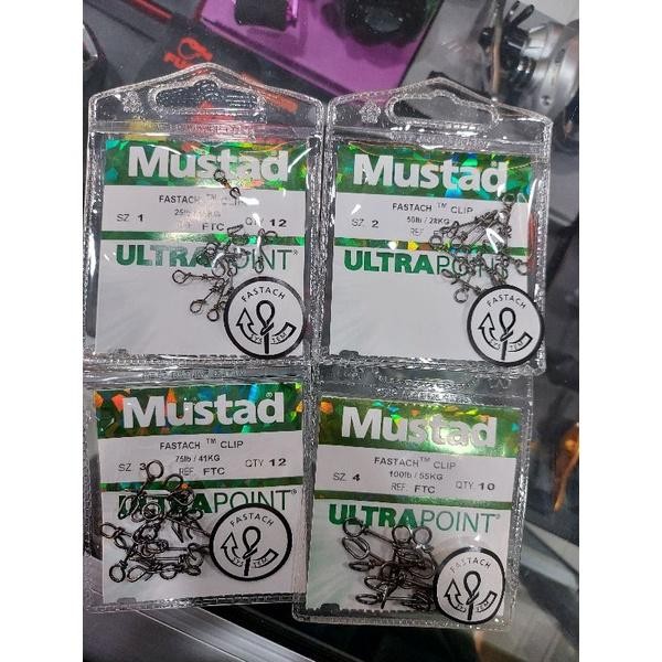 Snap Mustad / Fastach Clip Mustad - Juragan Pancing Murah