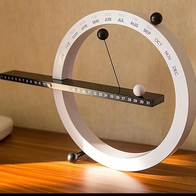 

Nordic Calendar Table Kalender Meja Retro Vintage Home Decor Cafe Co