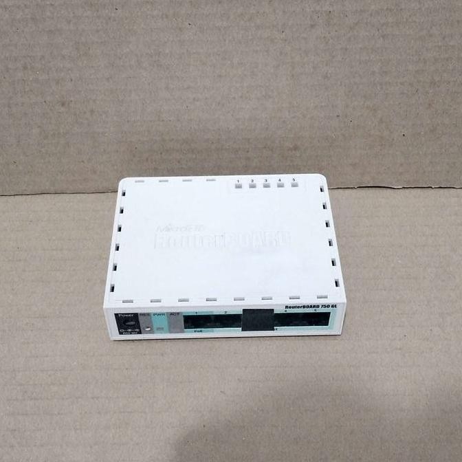 Router Mikrotik Rb750Gl Used New Stok