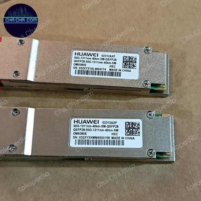 Huawei Qsfp 50G-1311Nm-40Km-Sm/ Qsfp 28 50G-1311Nm 40Km Sm Single Mode New Stok