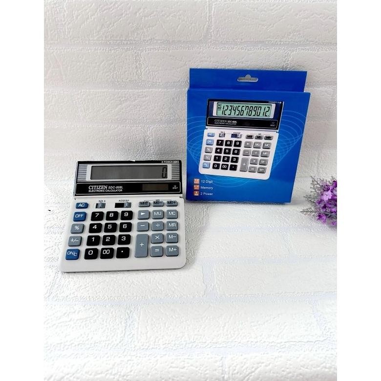 

KALKULATOR CITIZEN SDC-868L 12 DIGIT / CALCULATOR CITIZEN