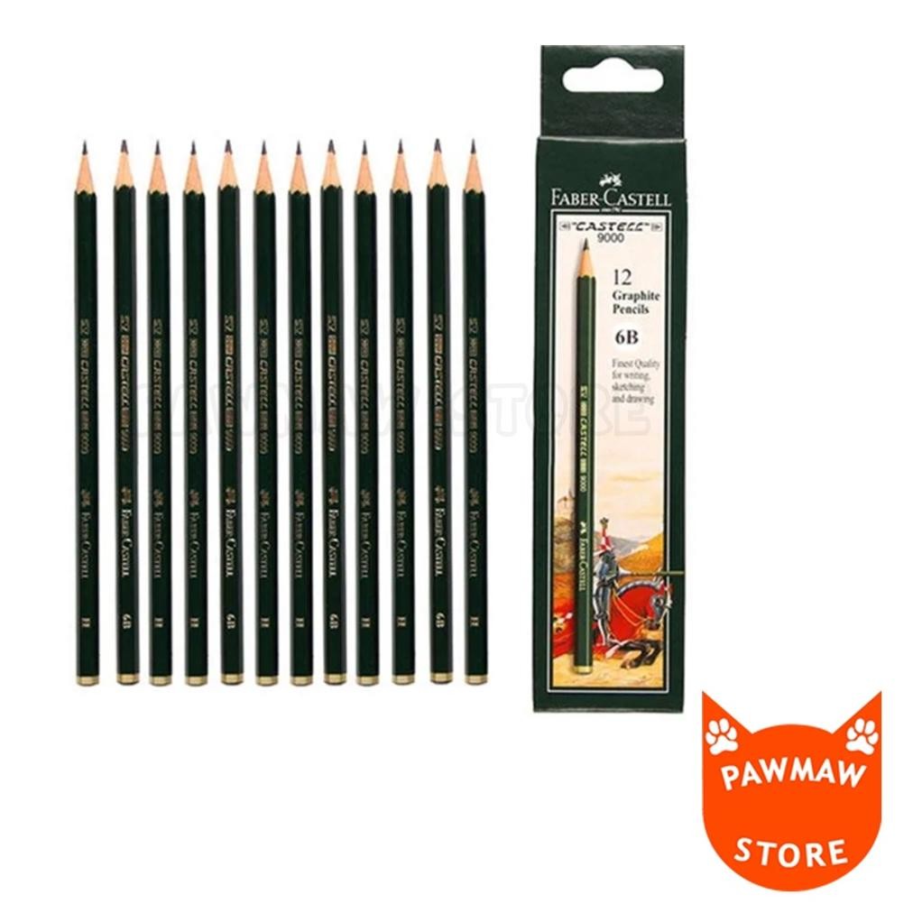 

Pensil 2B Faber Castell 9000 ( PACK )