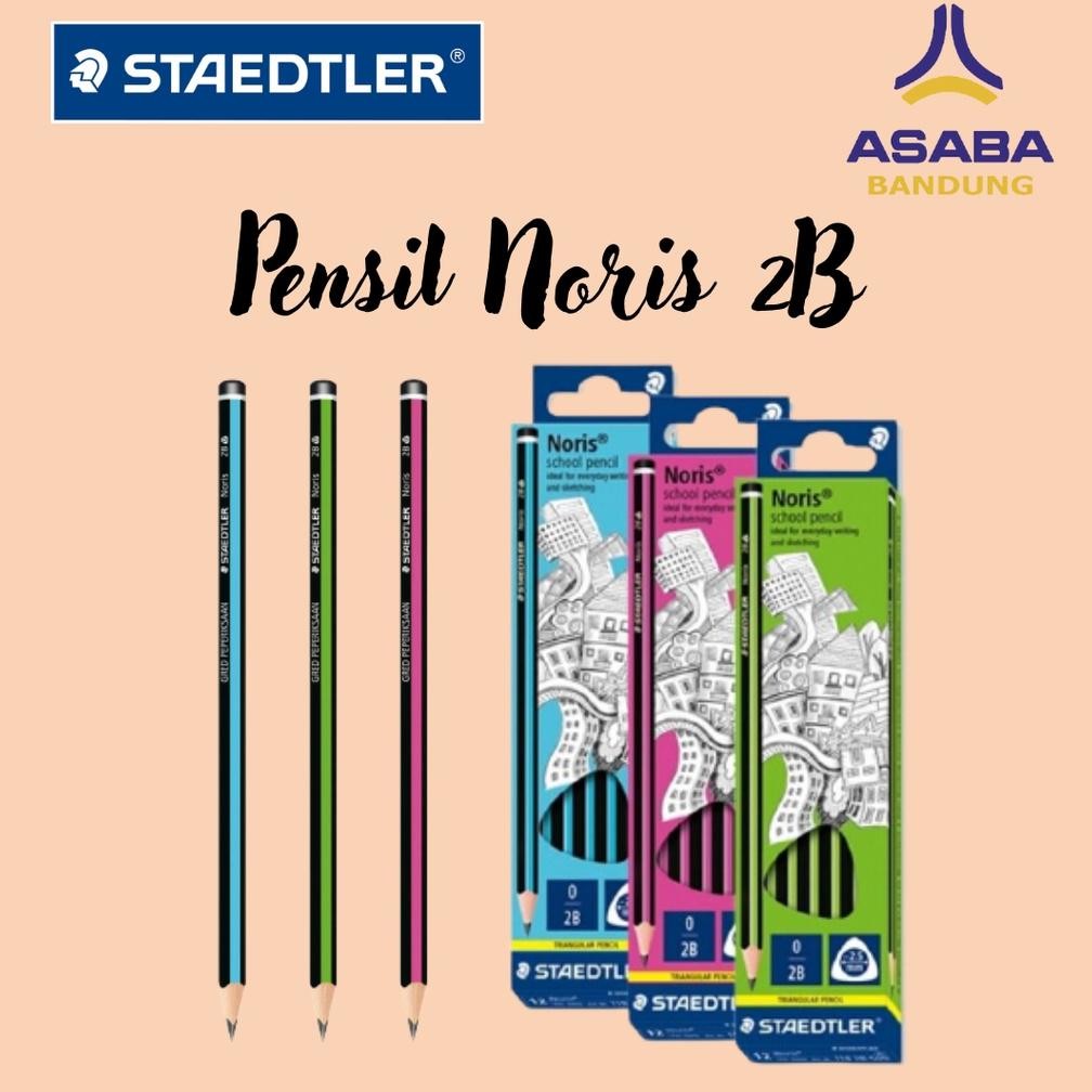 

Asaba Bandung - Staedtler Pensil 2B Noris / Pensil 2B / Pensil Anak