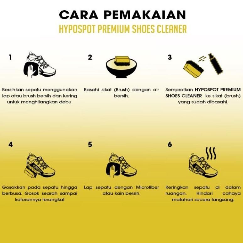 HYPOSPOT - Paket Usaha Lengkap Simple Paket Usaha Laundry Sepatu - Paket Pembersih Dan Cuci Sepatu