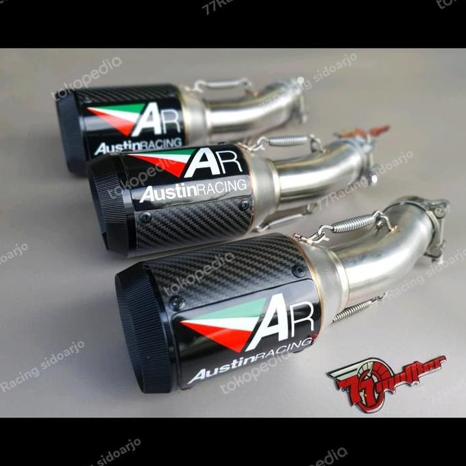 Knalpot Austin Racing Slip On Zx25Rr Knalpot Slip On Zx25R Import Terlaris