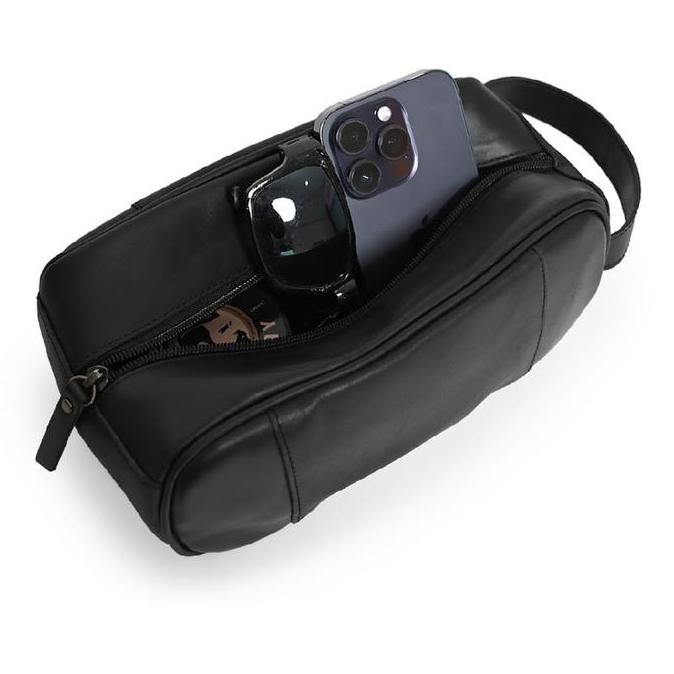 Murah Gk Dopp Kit - Tas Pouch Kulit Asli/Tas Pouch Kulit/Pouch Pria