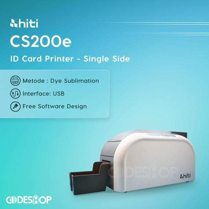Id Card Printer Hiti Cs200E |Printer Kartu Hiti New Stok