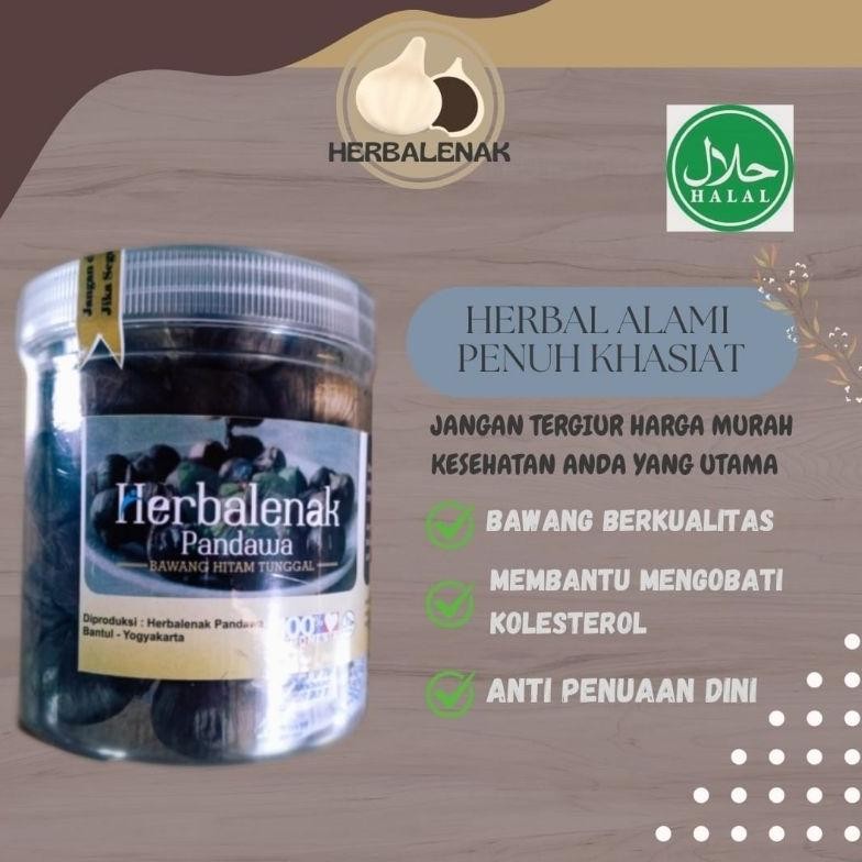 

Pandawa Blackgarlic - Bawang Hitam Tunggal - 250gram