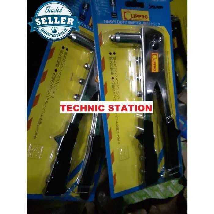 Heavy Duty Riveter Tang Rivet Merk Lippro Original Dan Terpercaya