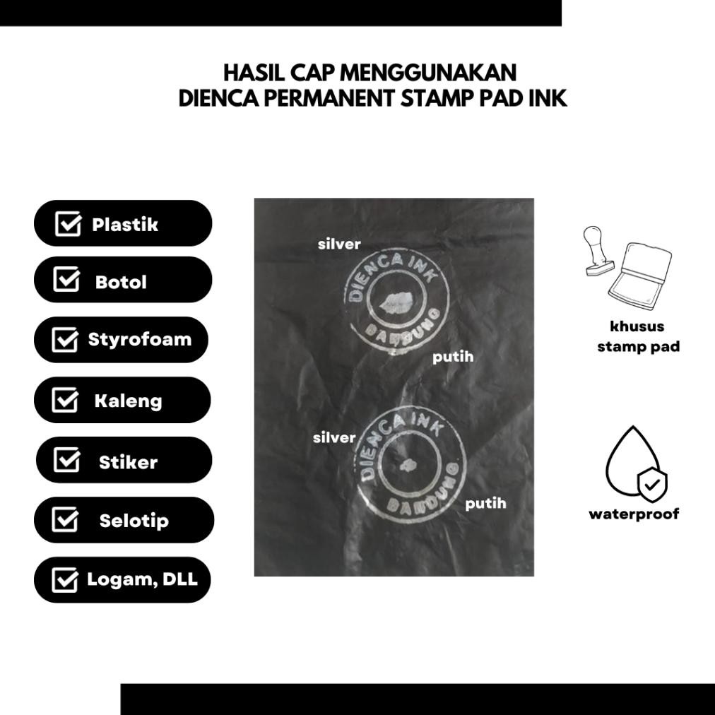 

Dienca Permanent Stamp Pad Ink 100ml PART 1