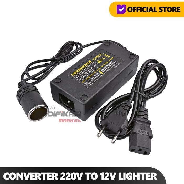 Adaptor Ac To Dc 12 Volt Lighter Socket Converter 220 Volt Ke 12 Volt