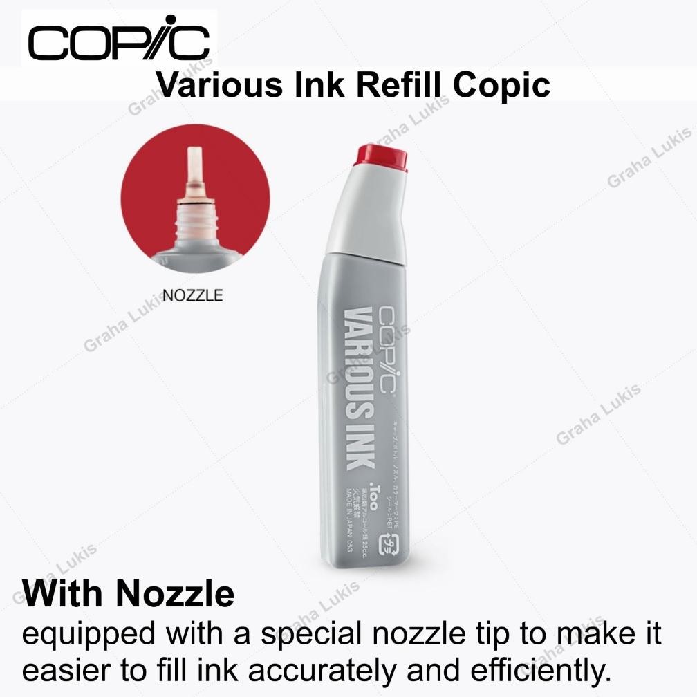 

COPIC VARIOUS INK - REFILL COPIC