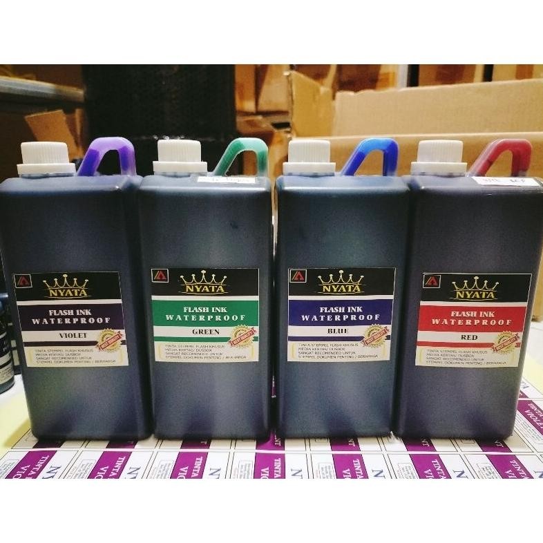 

FLASH INK WATERPROOF KHUSUS MEDIA KERTAS ALL VARIAN 15 WARNA