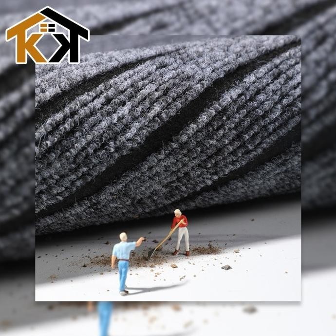 (Allthebest) (KK) Kitchen Mat / Keset Dapur Bahan Karet PVC Premium (1SET 2PCS)