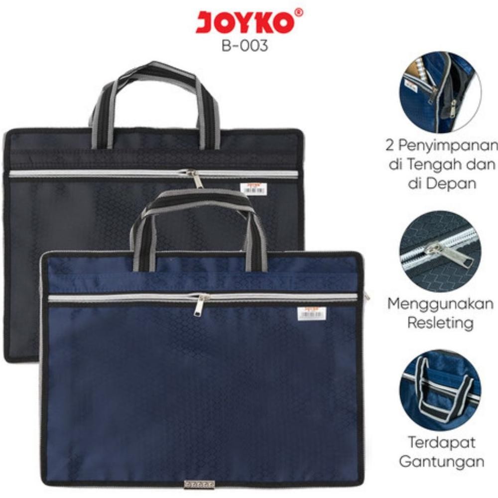 

Tas File Dokumen Joyko B-003 Folder Bag Kain Multifungsi Tas Folder File Kain