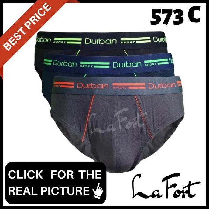 Celana Dalam Durban 573 C Pria ORI Serat Modal CD Cowok Berkualitas