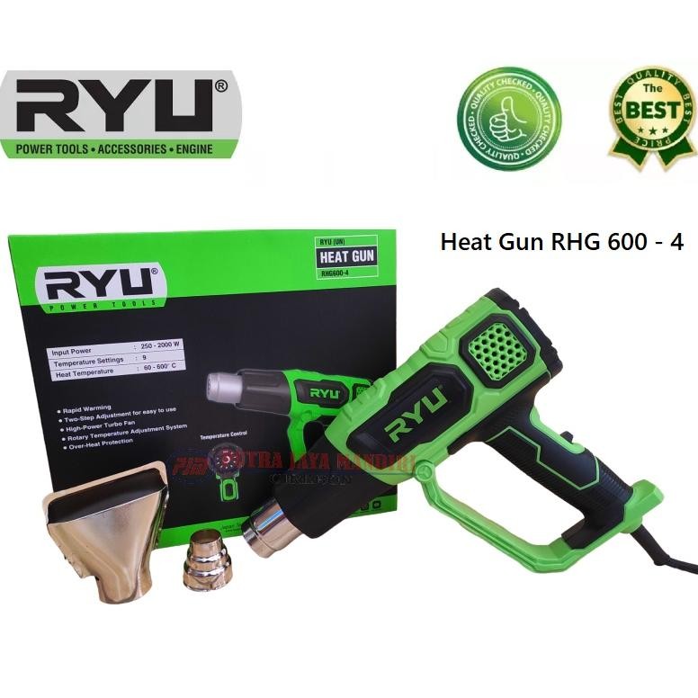 Heat Gun Ryu / Hot Gun ASLI RYU / Pemanas Hot Gun RYU