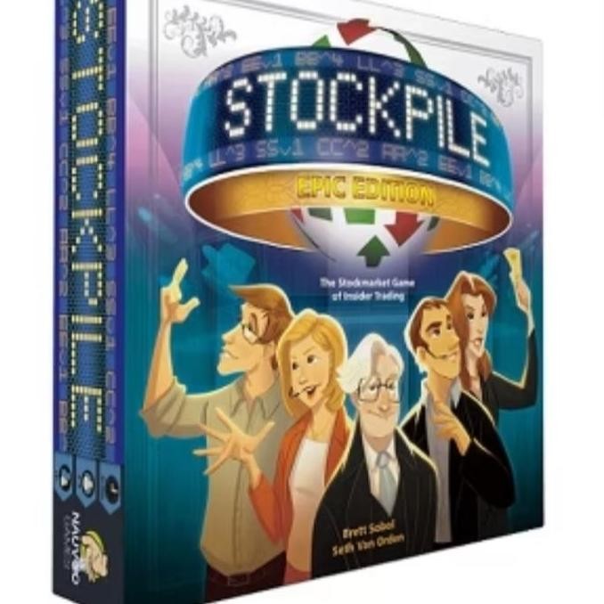 Stockpile Board Game Epic Edition Kickstarter All In Version Original