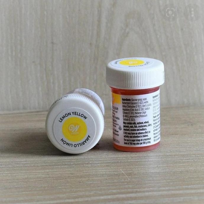 

PEWARNA WILTON LEMON YELLOW ORIGINAL DAN TERPERCAYA