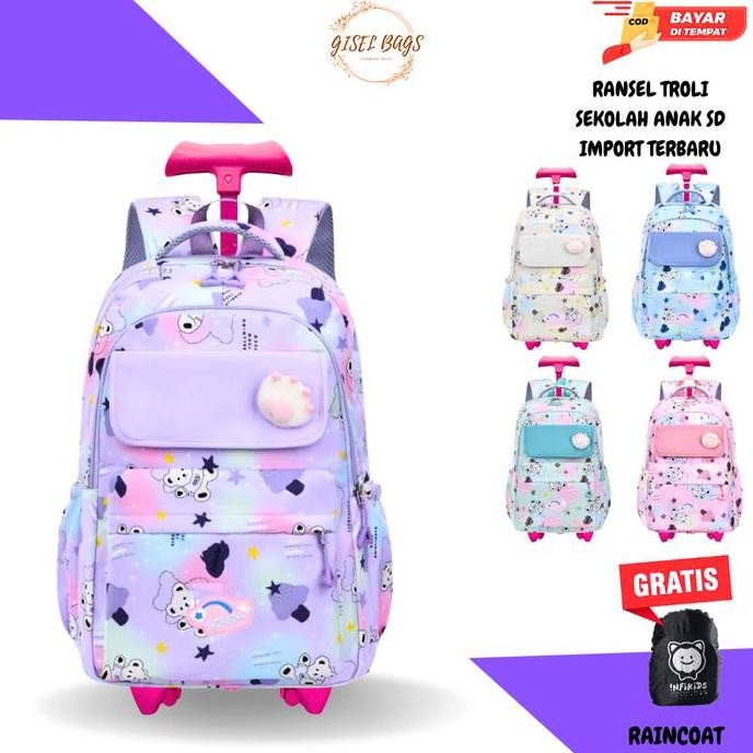 Tas koper anak perempuan sekolah sd import TD