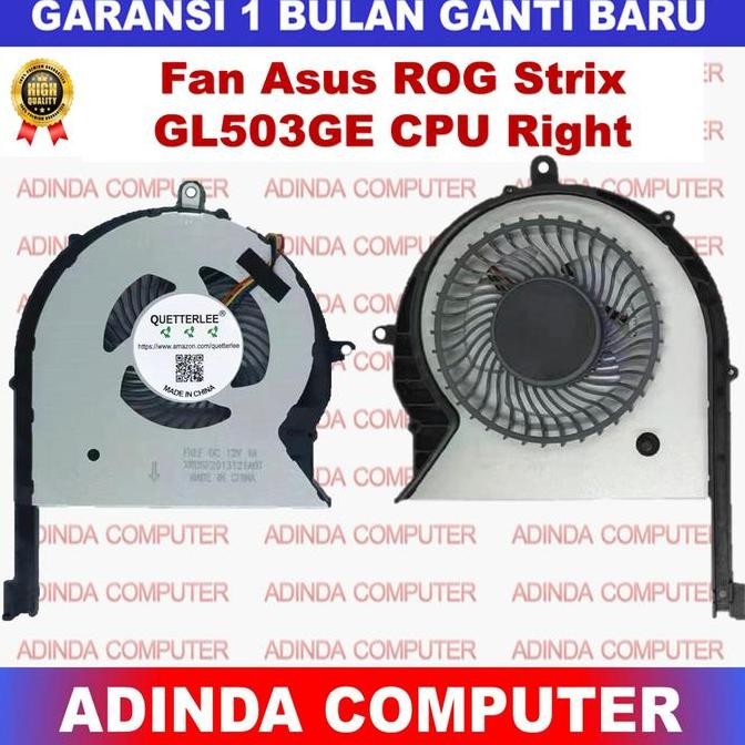 Kipas Fan Asus ROG Strix GL503GE GL703GE PX503GE PX703GE CPU Kanan GPU Kiri is