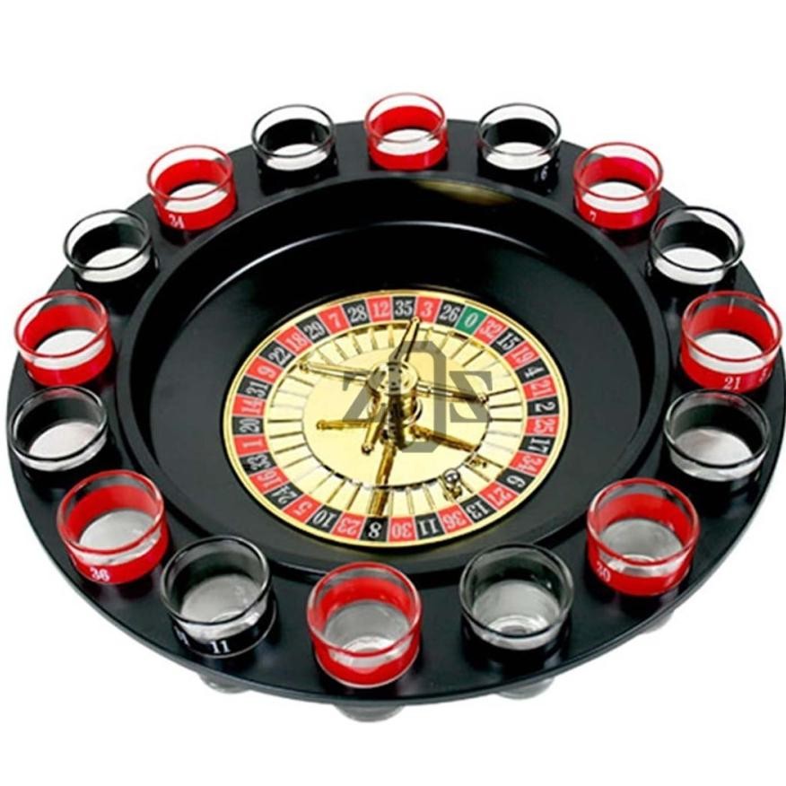 Permainan Game Toys Drinking Rolet Roulette Pesta Party Set