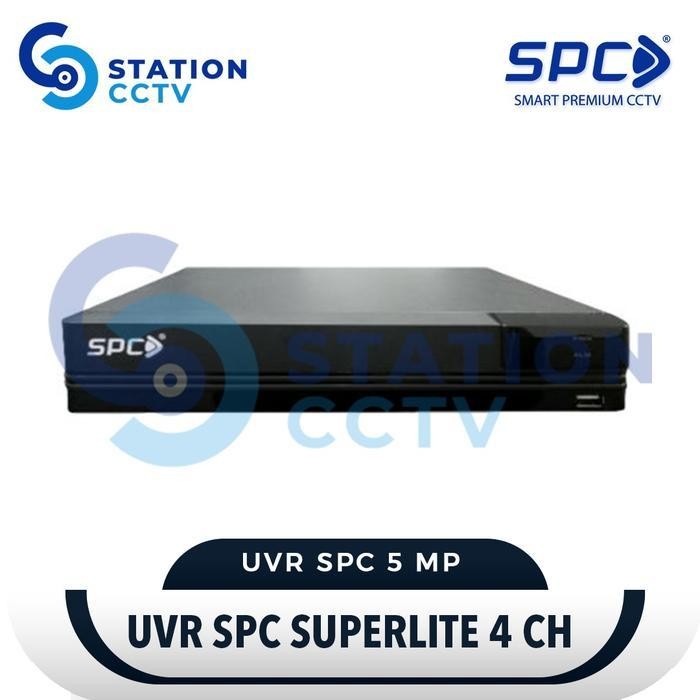 Dvr / Uvr Spc Superlite 5 Mp - 4Channel Uvr7Tj04Eh-D54G H 265+ Original Dan Terpercaya