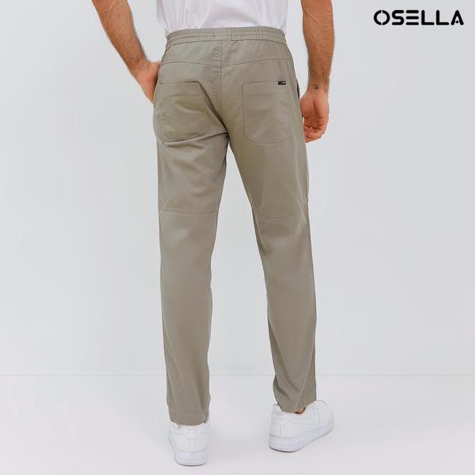 [NEW] Osella Relaxed Waist Pants With Adjustable Drawstring 20874001 | Celana Panjang Pria