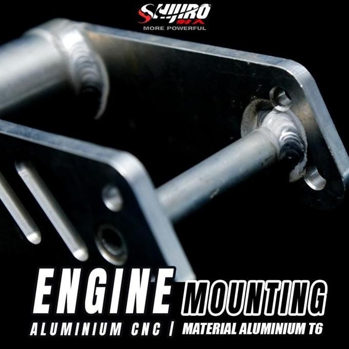 ENGINE MOUNTING SHIJIRO FOR MIO KARBU MIO SMILE MIO SPORTY SOUL KARBU