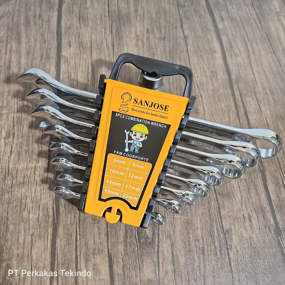 Kunci Ring Pas Combination Wrench Kunci Ring Set Kombinasi Lengkap Pas Ring Set Lengkap Full Set