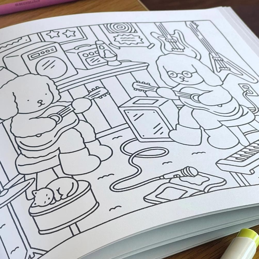 

Bobbie Goods Coloring Book Volume 6 - Free Totebag