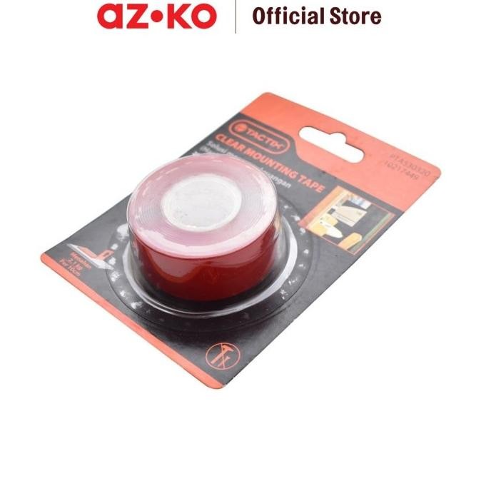 

HRG DISKON AZKO Tactix Mounting Tape Clear 1.5 Mtr