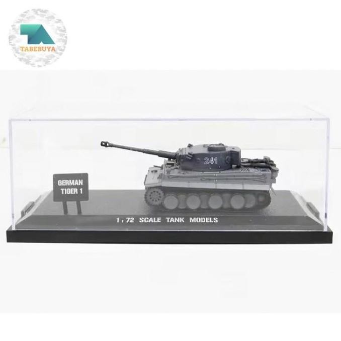 Diecast Tank German Tiger I Scale 1/72 By Heng Long