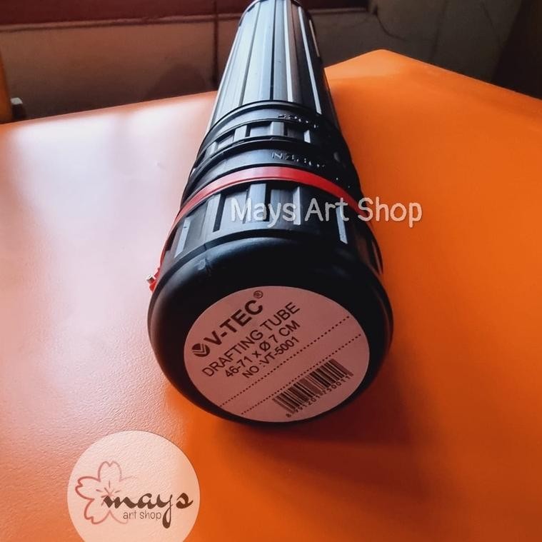 

V-Tec Tas Tabung Gambar Kertas Desain 7 CM Vtec / Anak Panah / Drafting Tube Tas Arsitek d = 7cm